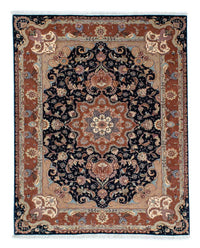 Perzisch tapijt - Tabriz - Royal - 200 x 155 cm - donkerblauw