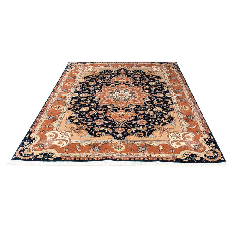 Perzisch tapijt - Tabriz - Royal - 200 x 155 cm - donkerblauw