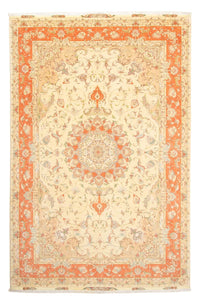 Perzisch tapijt - Tabriz - Royal - 300 x 202 cm - beige