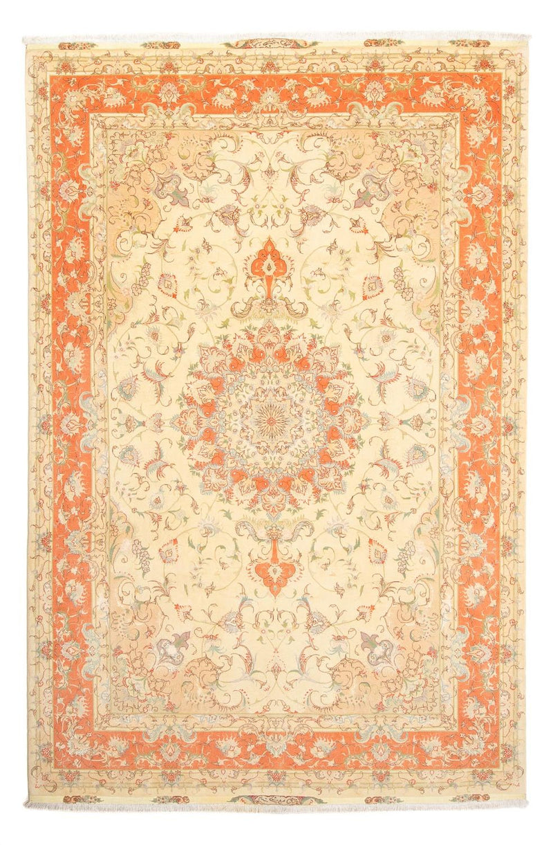 Perzisch tapijt - Tabriz - Royal - 300 x 202 cm - beige