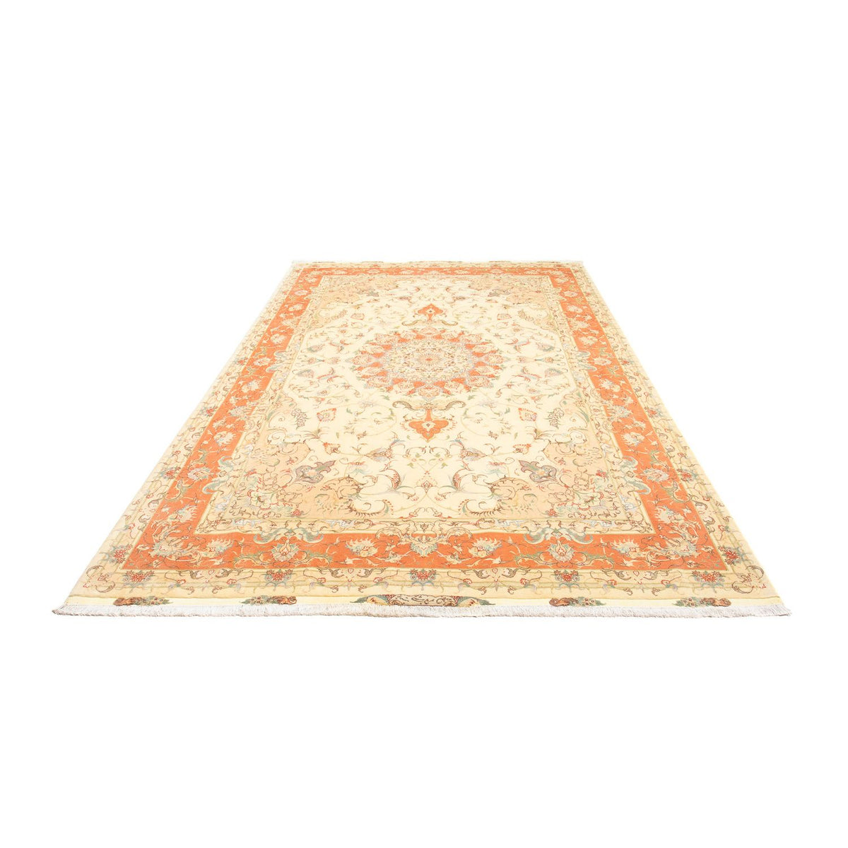 Perzisch tapijt - Tabriz - Royal - 300 x 202 cm - beige