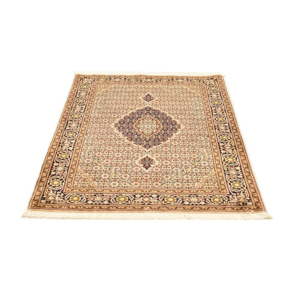 Perzisch tapijt - Tabriz - Royal - 148 x 98 cm - beige