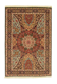 Perzisch tapijt - Tabriz - Royal - 151 x 102 cm - veelkleurig