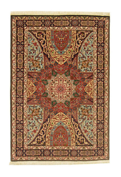 Tabriz - 50 Raj Tapijt 102x151cm - Perzisch tapijt