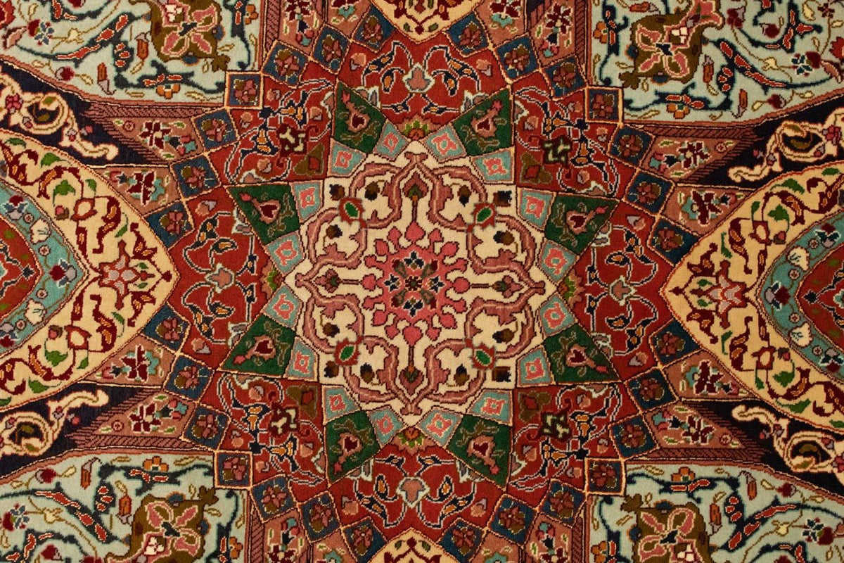 Perzisch tapijt - Tabriz - Royal - 151 x 102 cm - veelkleurig