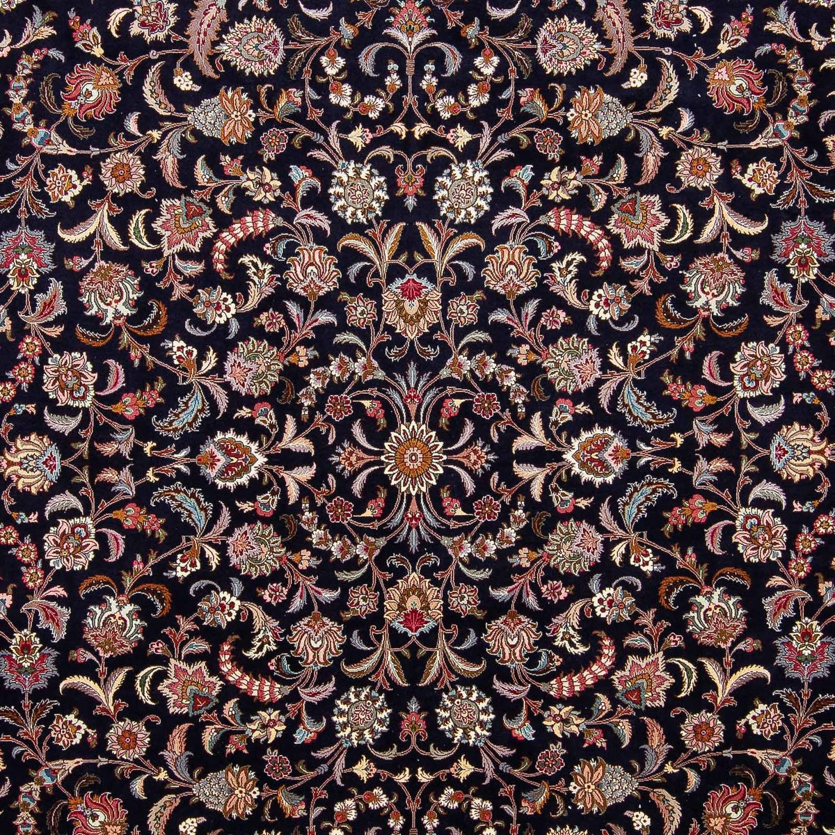 Perzisch tapijt - Tabriz - Royal - 308 x 252 cm - donkerblauw