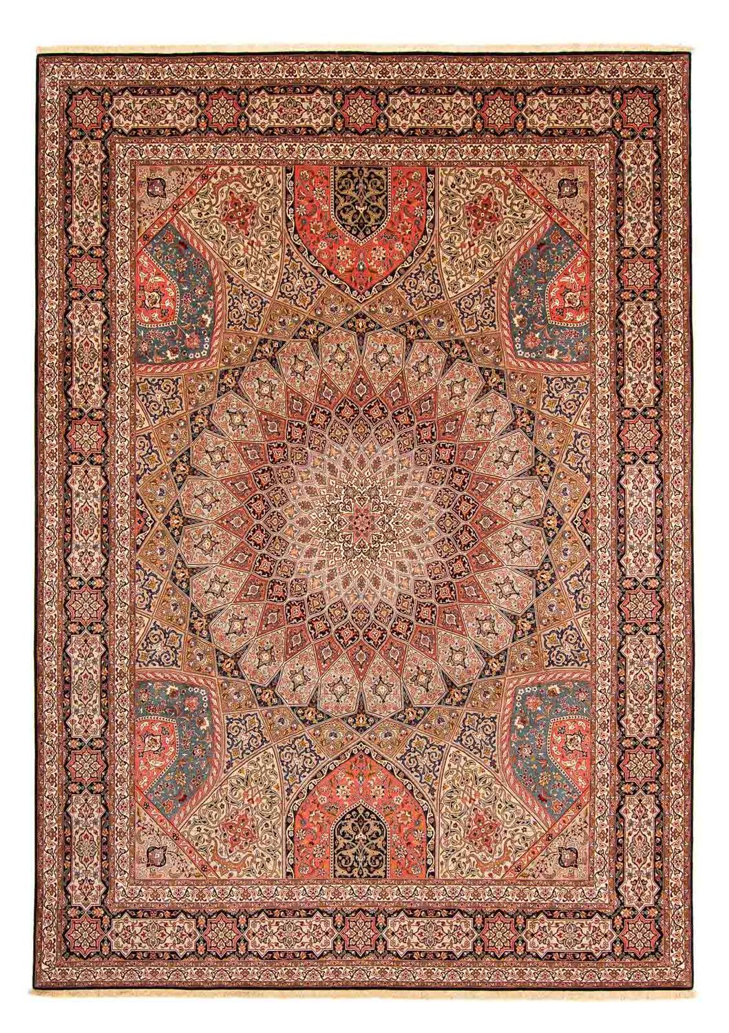 Perzisch tapijt - Tabriz - Royal - 405 x 300 cm - veelkleurig