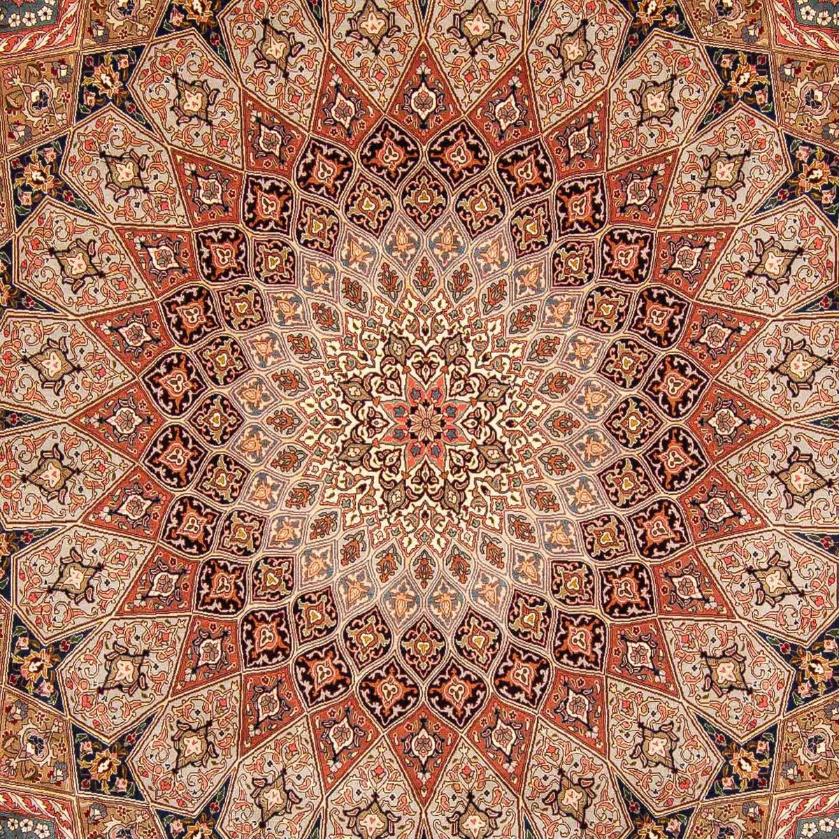 Perzisch tapijt - Tabriz - Royal - 405 x 300 cm - veelkleurig
