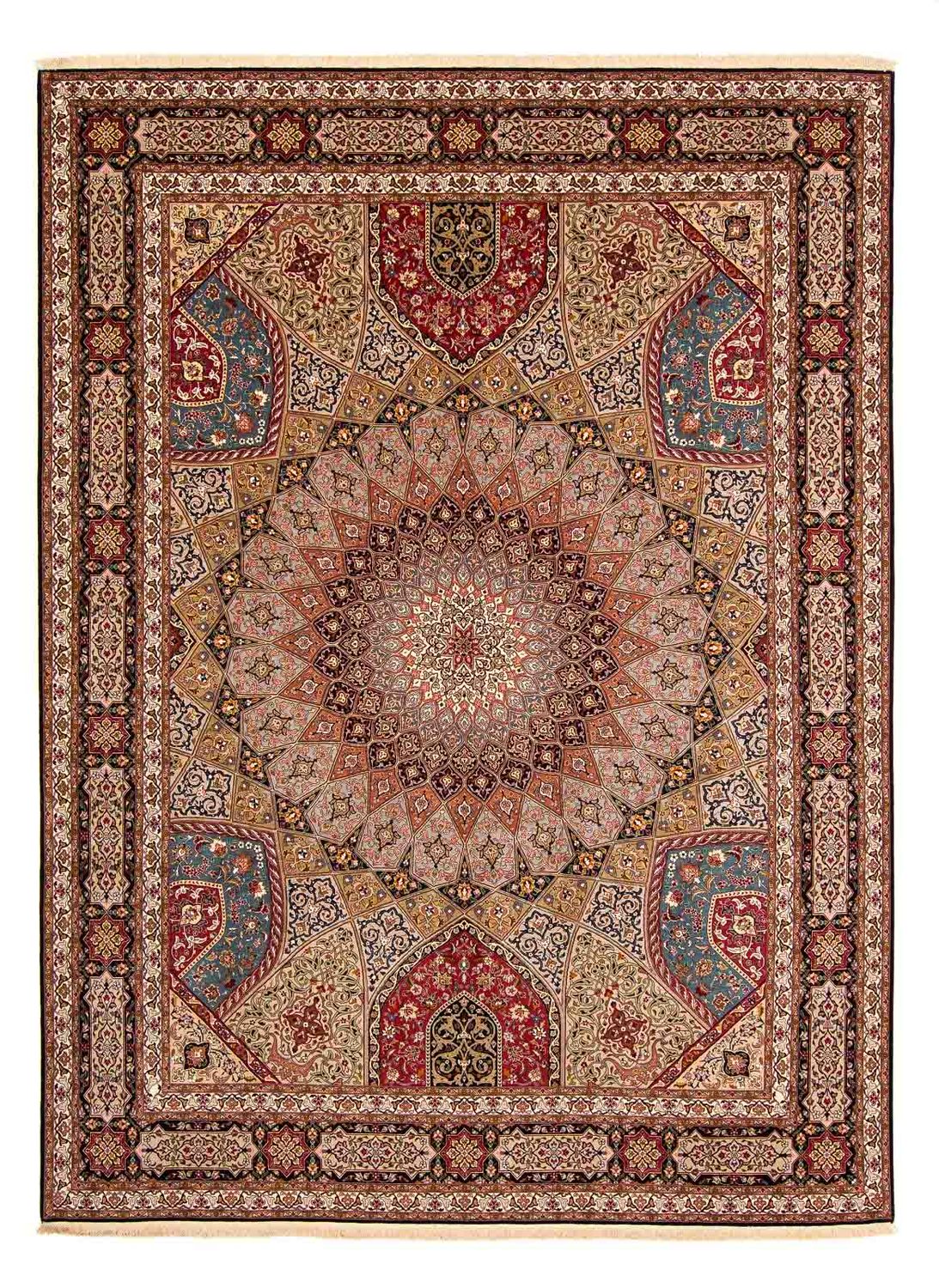 Perzisch tapijt - Tabriz - Royal - 388 x 298 cm - veelkleurig