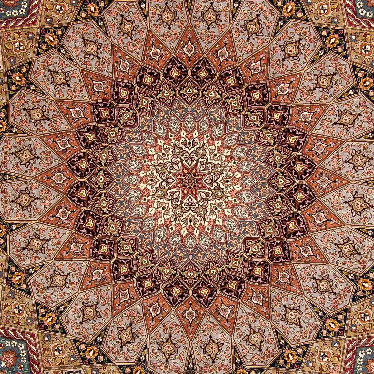 Perzisch tapijt - Tabriz - Royal - 388 x 298 cm - veelkleurig