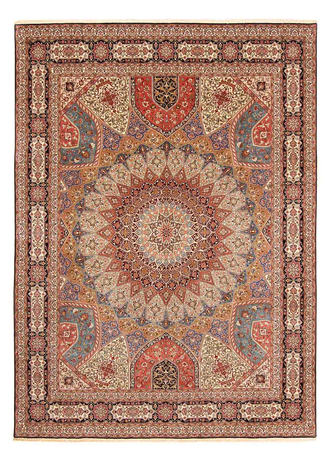 Perzisch tapijt - Tabriz - Royal - 398 x 298 cm - veelkleurig