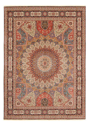 Perzisch tapijt - Tabriz - Royal - 398 x 298 cm - veelkleurig