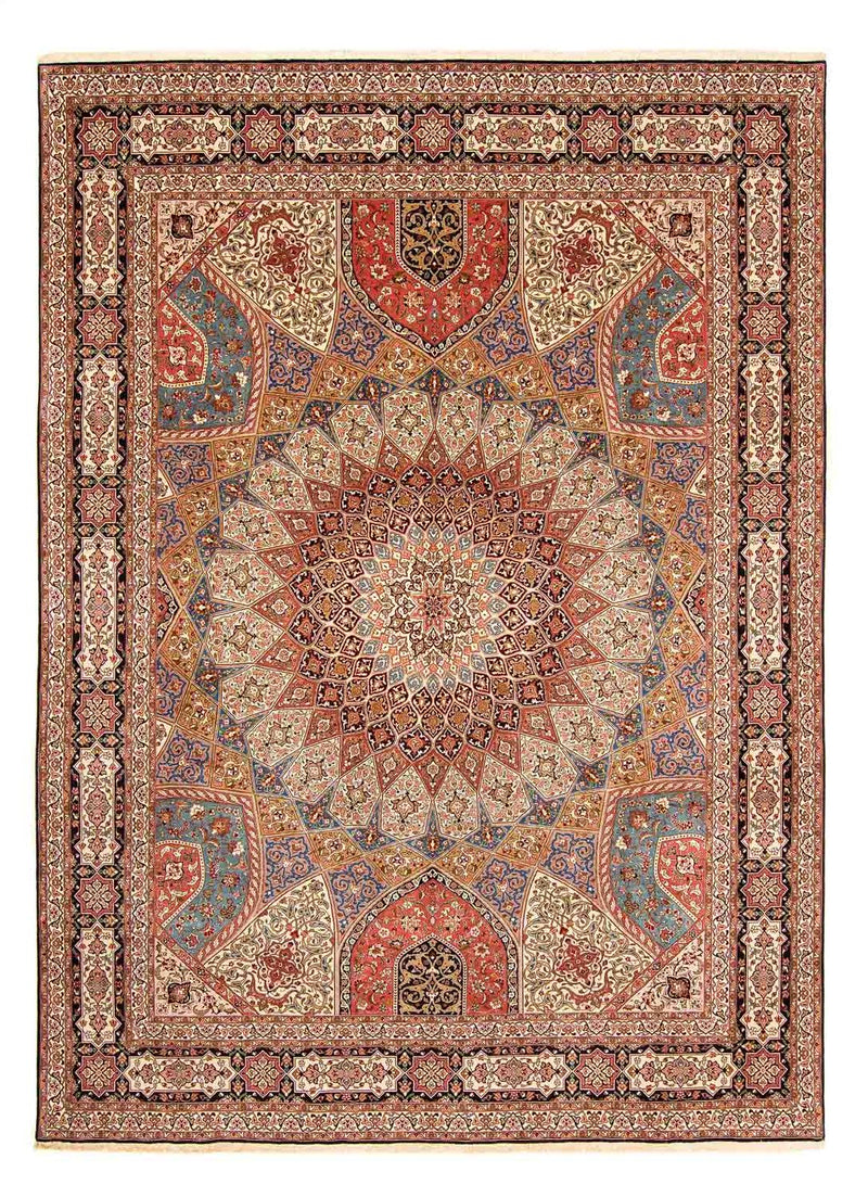 Perzisch tapijt - Tabriz - Royal - 398 x 298 cm - veelkleurig
