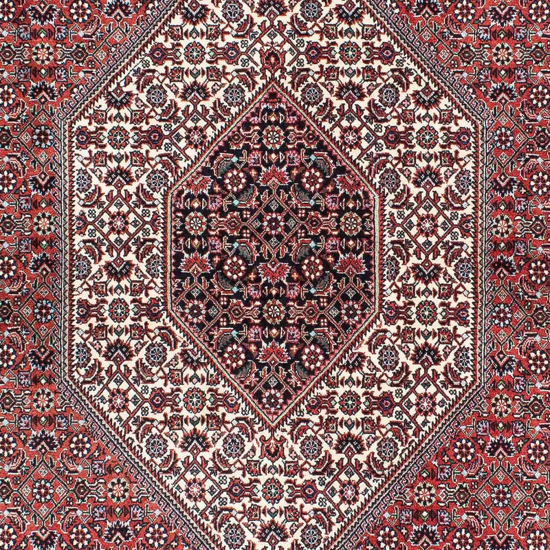 Perzisch tapijt - Bijar - 214 x 127 cm - licht rood