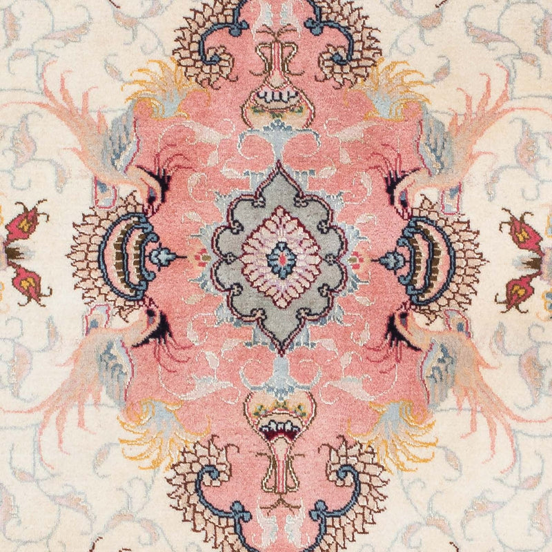 Loper Perzisch tapijt - Tabriz - Royal - 203 x 80 cm - beige