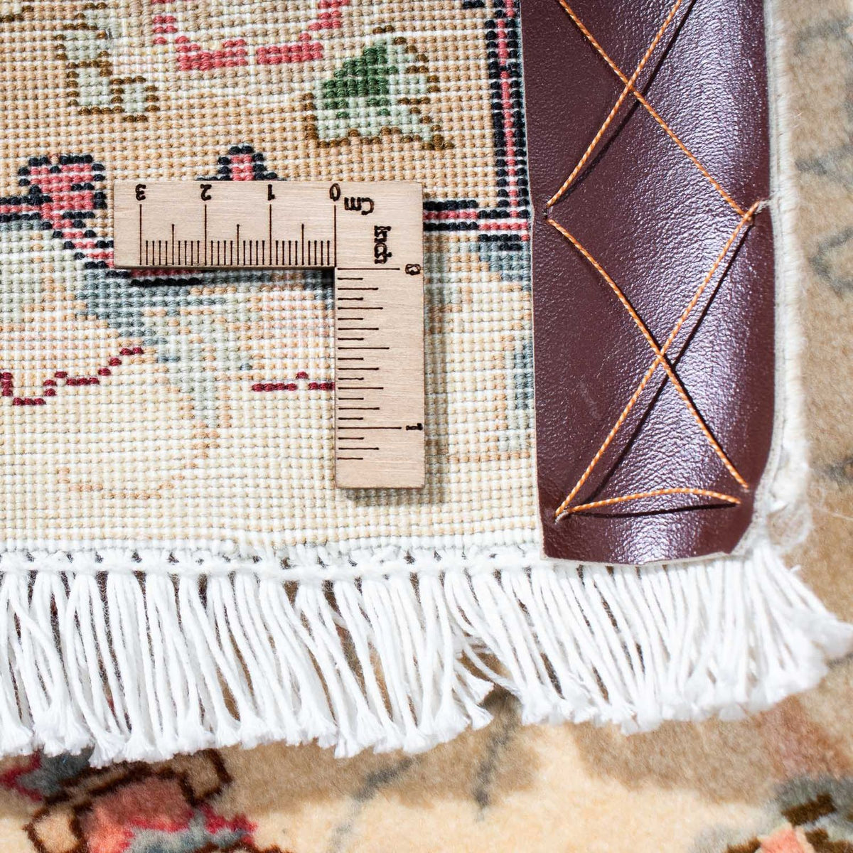 Loper Perzisch tapijt - Tabriz - Royal - 203 x 80 cm - beige