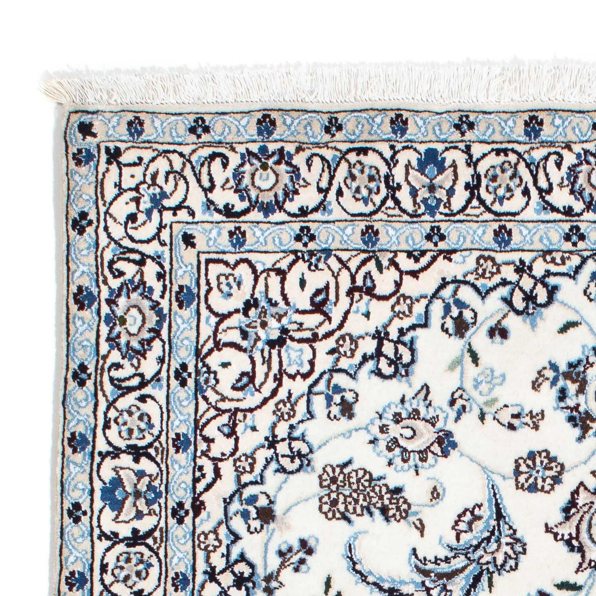 Perzisch tapijt - Nain - Koninklijk - 176 x 115 cm - beige