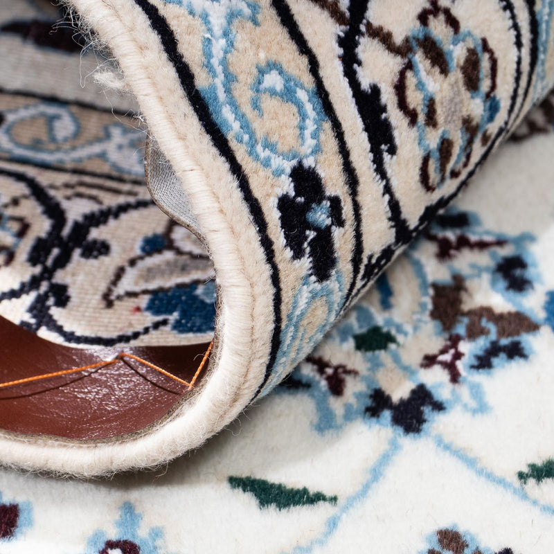 Perzisch tapijt - Nain - Koninklijk - 176 x 115 cm - beige