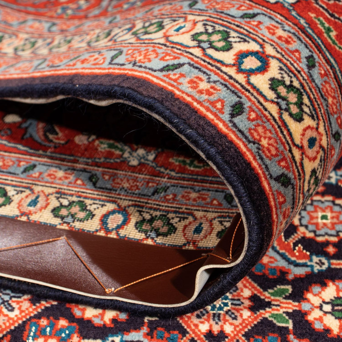 Perzisch tapijt - Tabriz - 252 x 201 cm - donkerblauw