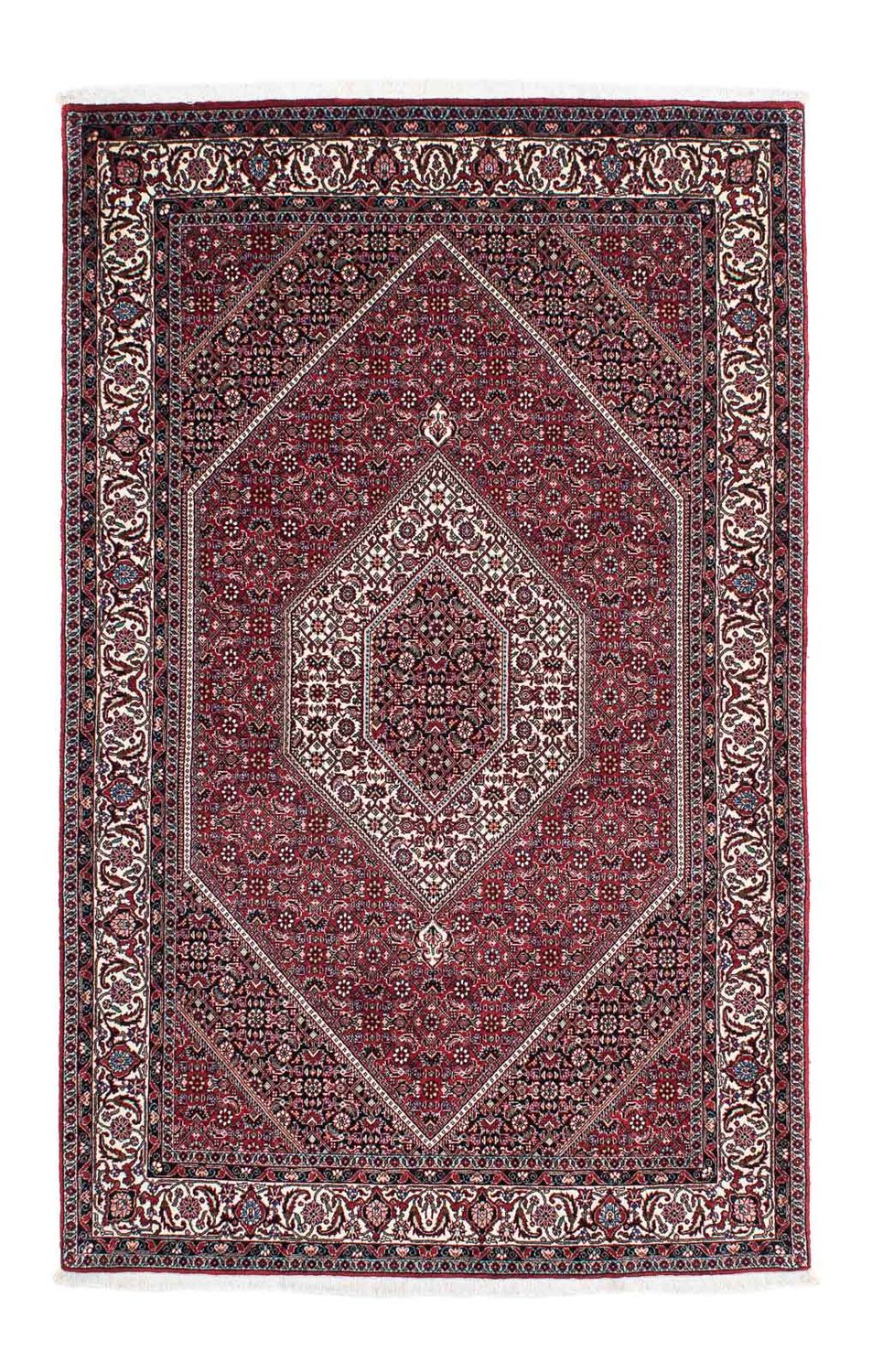 Perzisch tapijt - Bijar - 209 x 132 cm - licht rood