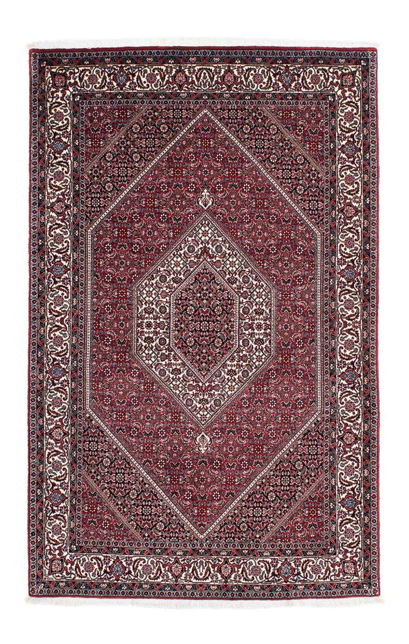 Perzisch tapijt - Bijar - 209 x 132 cm - licht rood