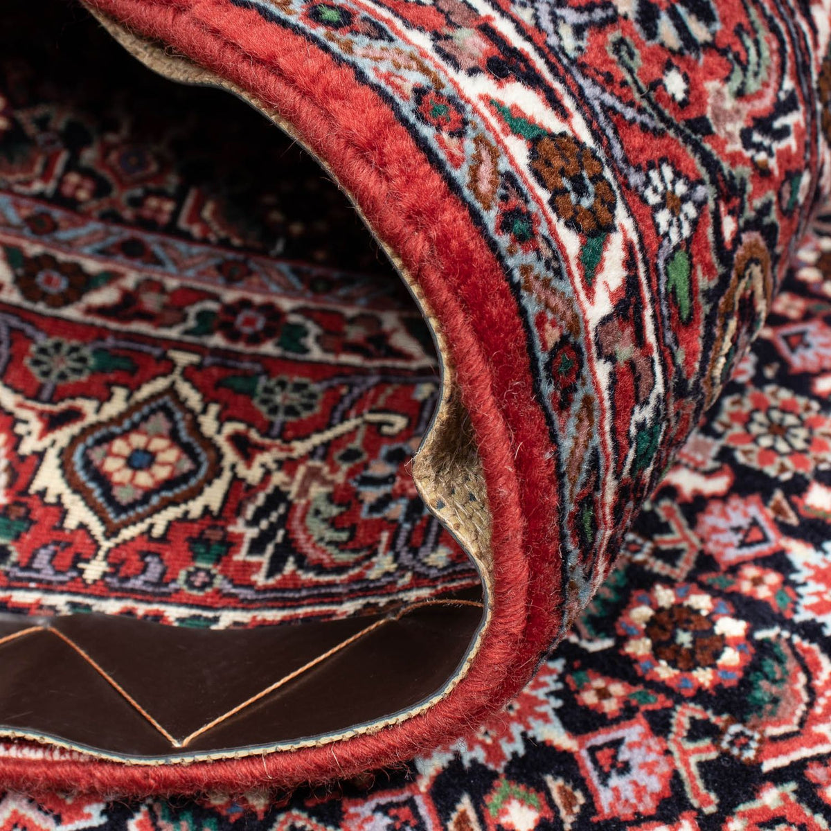 Perzisch tapijt - Bijar - 214 x 130 cm - veelkleurig