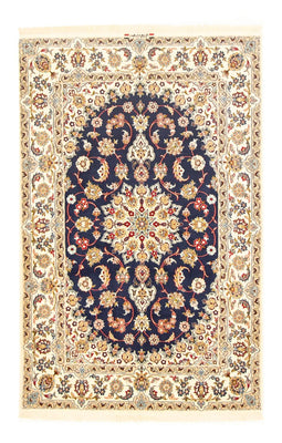 Perzisch tapijt - Isfahan - Premium - 171 x 108 cm - donkerblauw