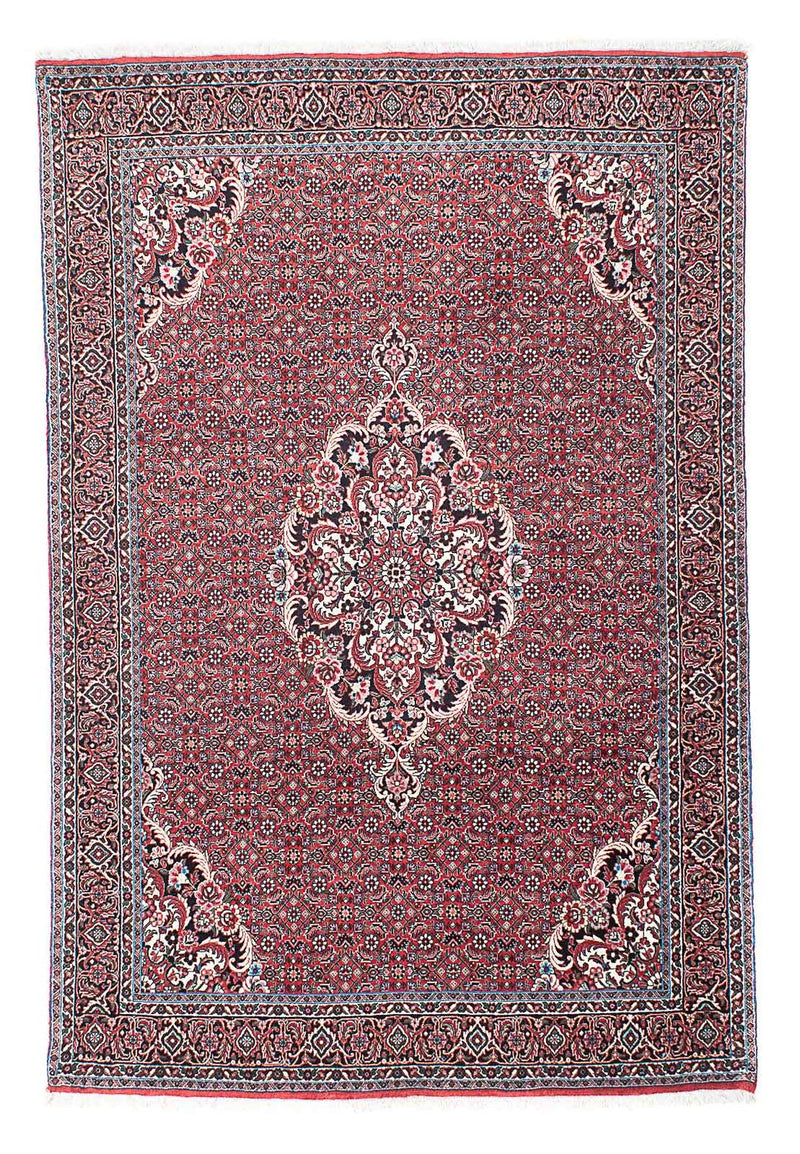 Perzisch tapijt - Bijar - 203 x 139 cm - licht rood