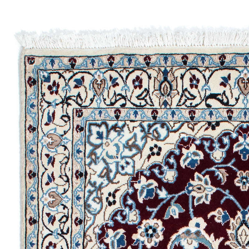 Perzisch tapijt - Nain - Koninklijk - 182 x 110 cm - donkerrood