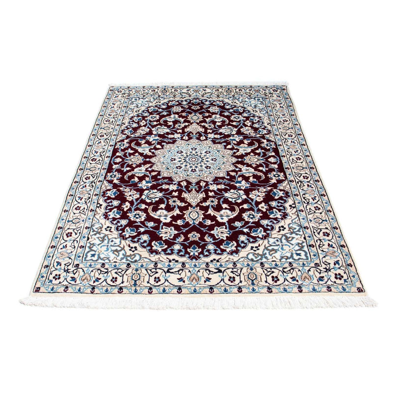 Perzisch tapijt - Nain - Koninklijk - 182 x 110 cm - donkerrood