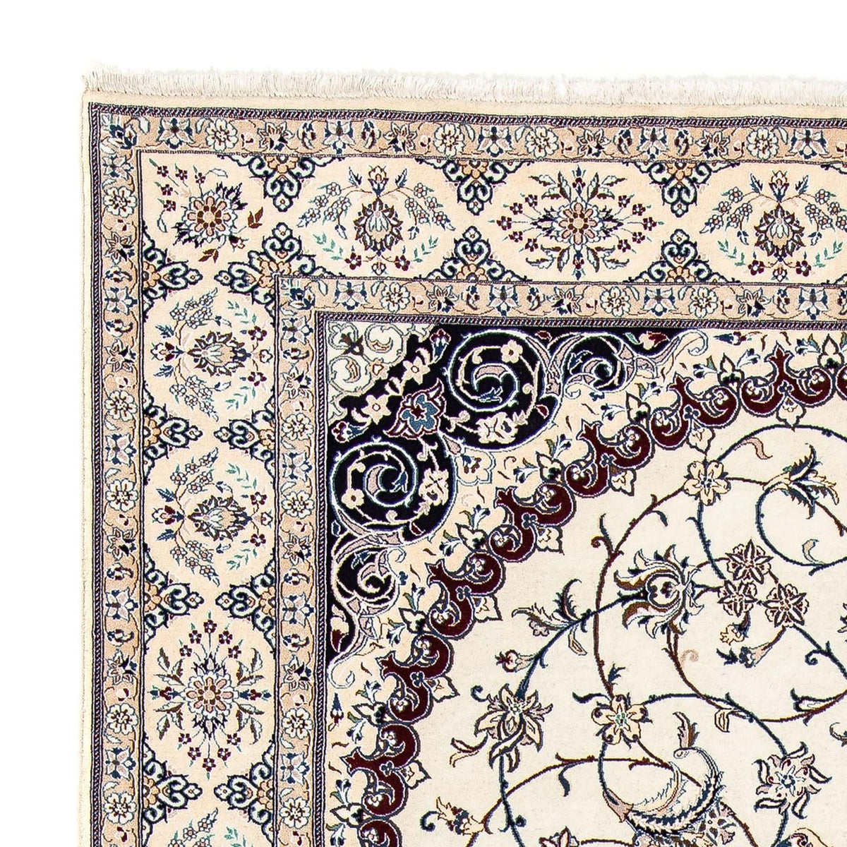 Perzisch tapijt - Nain - Premium - 308 x 198 cm - beige