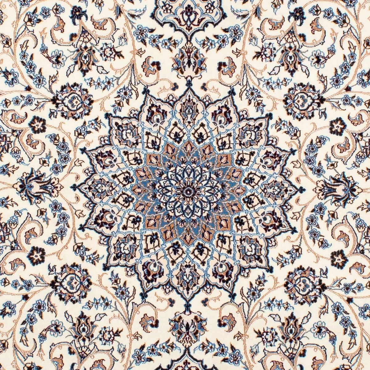 Perzisch tapijt - Nain - Premium - 206 x 131 cm - beige