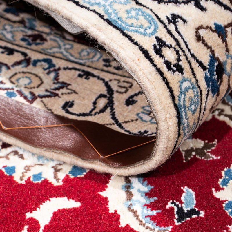 Loper Perzisch tapijt - Nain - Koninklijk - 177 x 107 cm - donkerrood