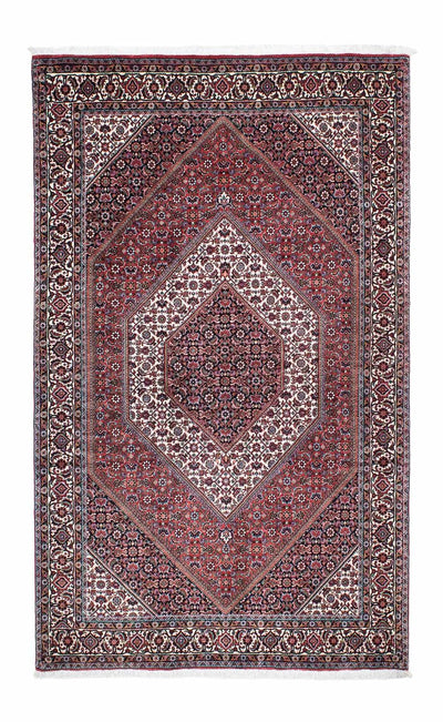 Bidjar Tapijt 131x214cm - Perzisch tapijt - licht rood