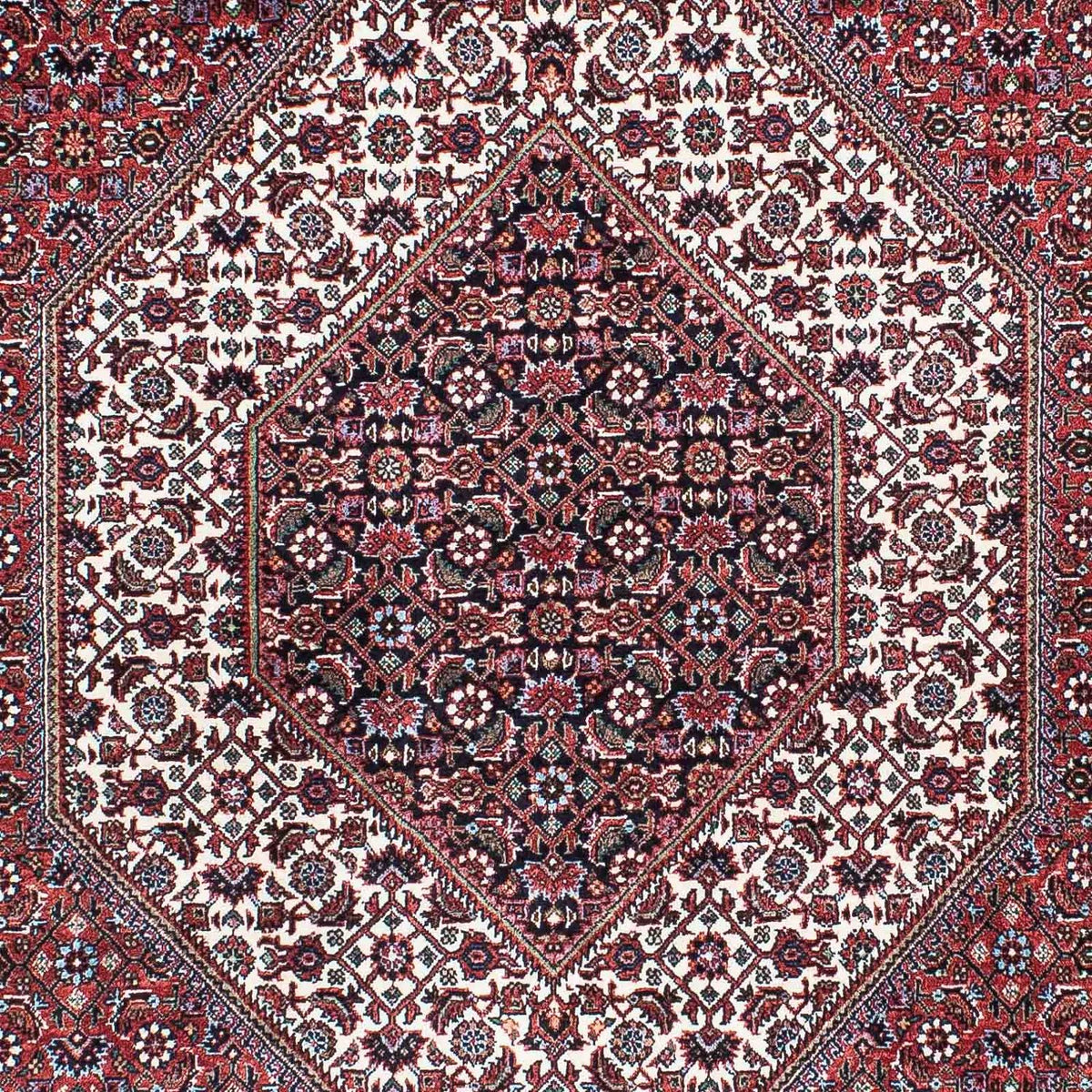 Perzisch tapijt - Bijar - 214 x 131 cm - licht rood