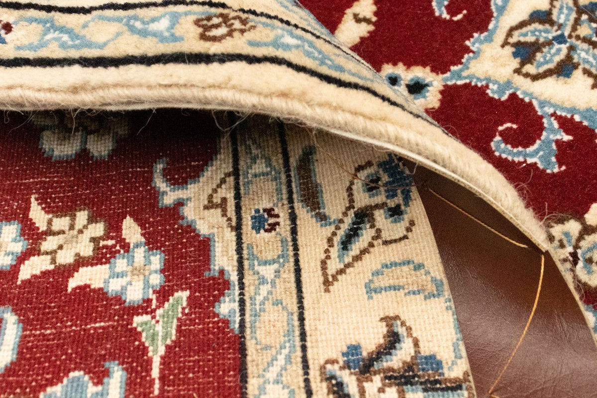 Perzisch tapijt - Nain - Koninklijk - 139 x 82 cm - rood