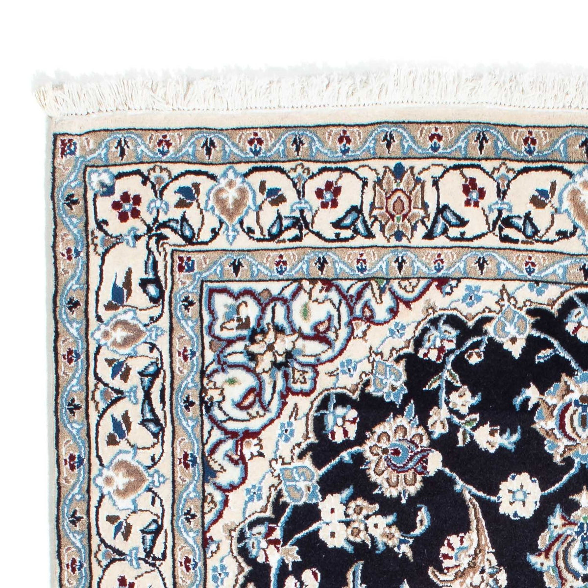 Perzisch tapijt - Nain - Koninklijk - 170 x 114 cm - beige