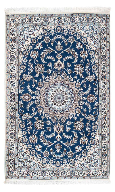Nain - 9La Tapijt 113x176cm - Perzisch tapijt - blauw