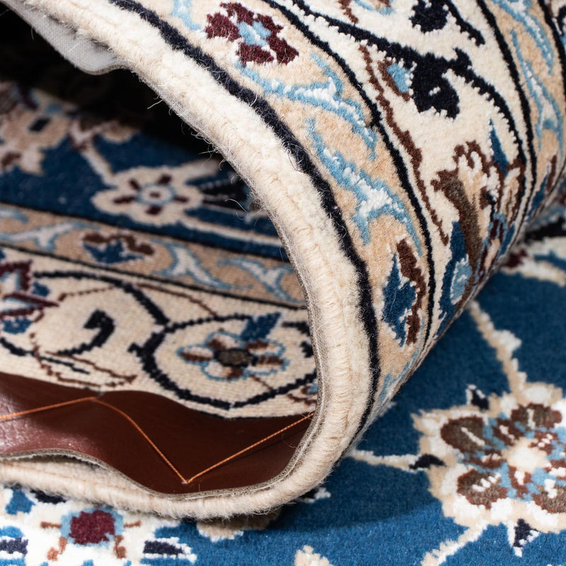 Perzisch tapijt - Nain - Koninklijk - 176 x 113 cm - blauw