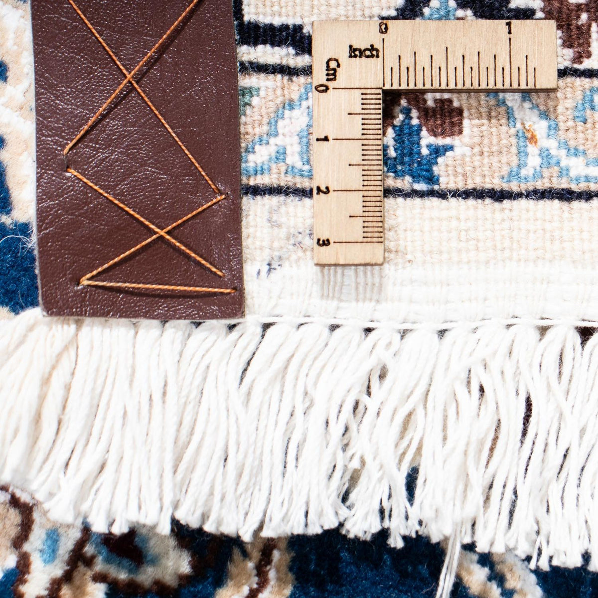 Perzisch tapijt - Nain - Koninklijk - 176 x 113 cm - blauw