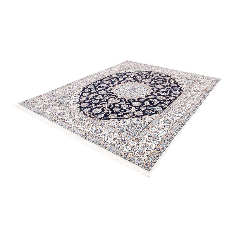 Perzisch tapijt - Nain - Koninklijk - 251 x 200 cm - donkerblauw