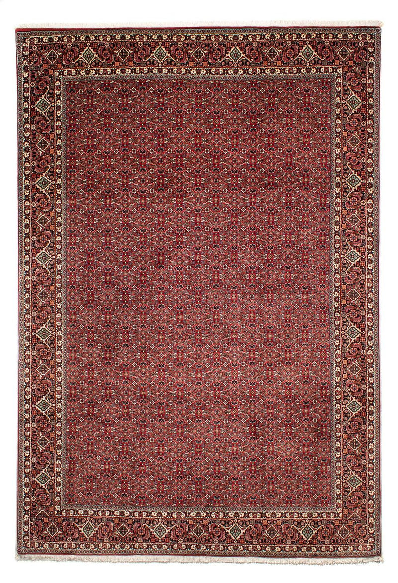 Perzisch tapijt - Bijar - 302 x 210 cm - donkerrood