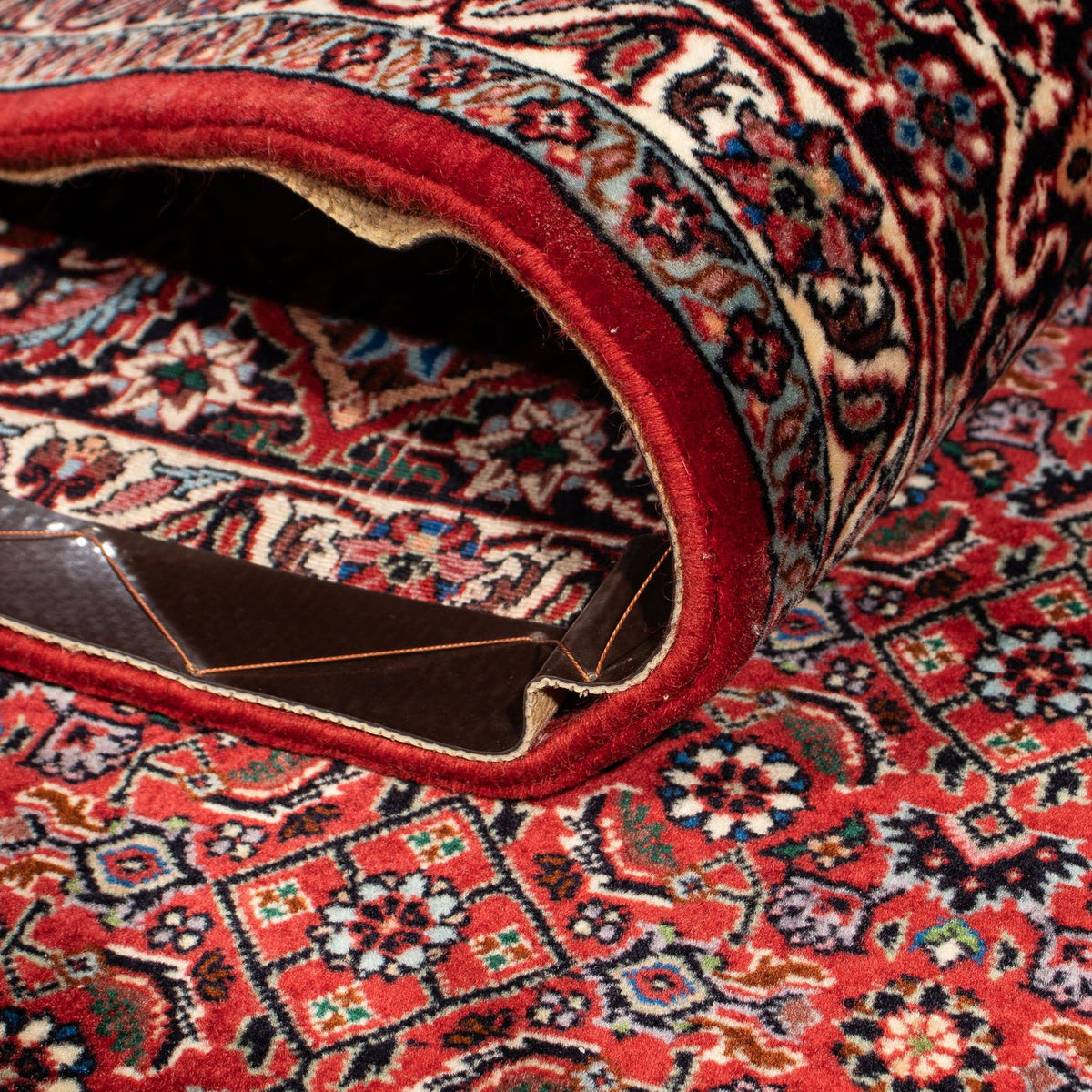 Perzisch tapijt - Bijar - 298 x 205 cm - donkerrood