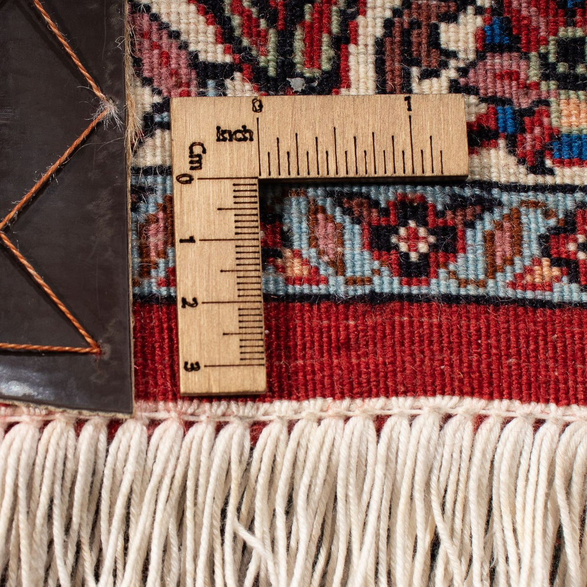 Perzisch tapijt - Bijar - 298 x 205 cm - donkerrood