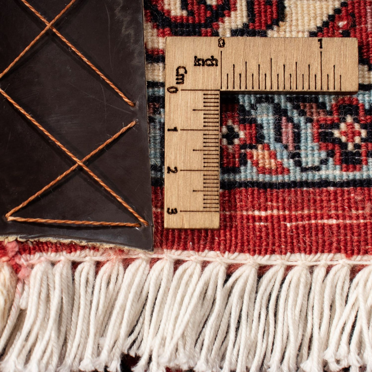 Perzisch tapijt - Bijar - 299 x 202 cm - donkerrood