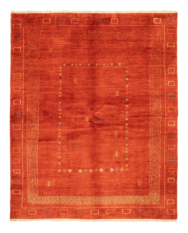 Gabbeh tapijt - Perzisch - 232 x 177 cm - rood