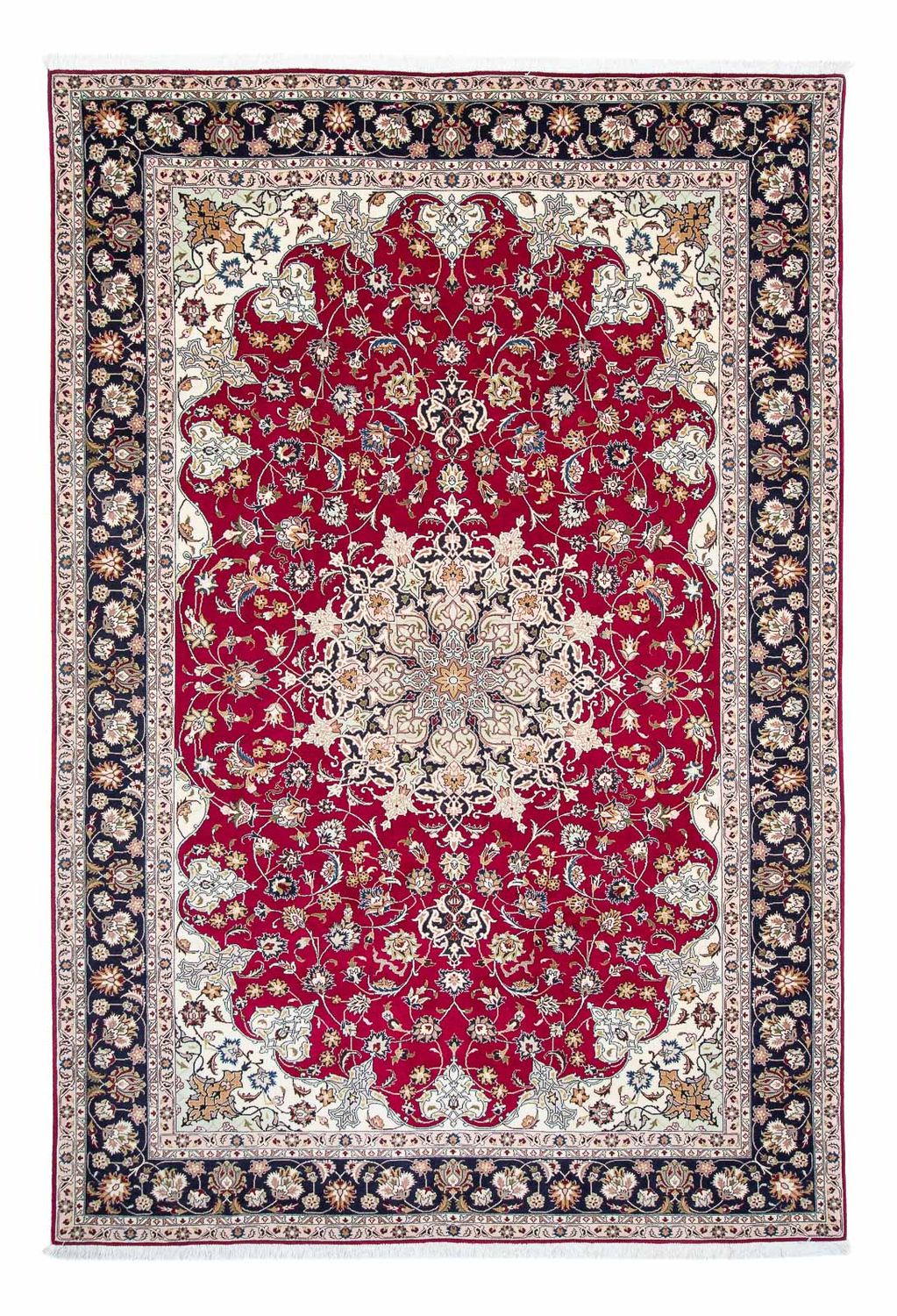 Perzisch tapijt - Tabriz - Royal - 300 x 203 cm - donkerrood