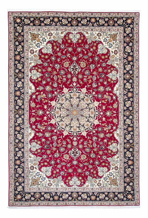 Perzisch tapijt - Tabriz - Royal - 300 x 203 cm - donkerrood