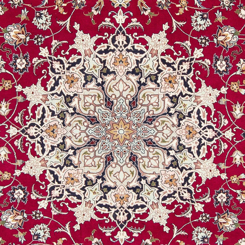 Perzisch tapijt - Tabriz - Royal - 300 x 203 cm - donkerrood