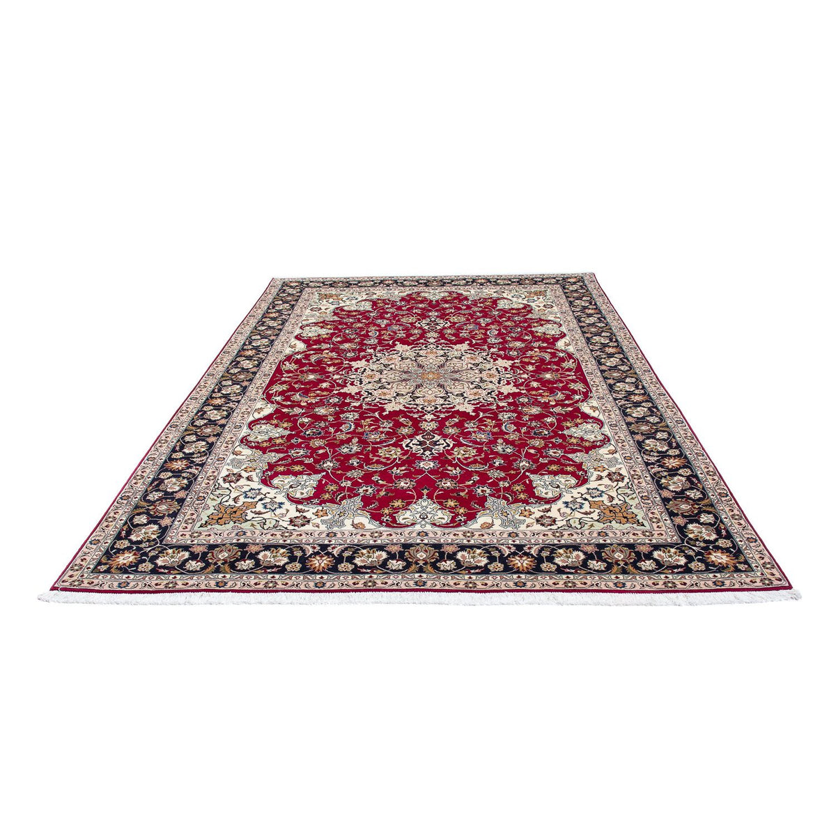 Perzisch tapijt - Tabriz - Royal - 300 x 203 cm - donkerrood